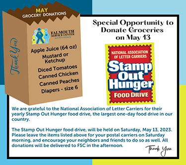 Stamp Out Hunger Food Drive