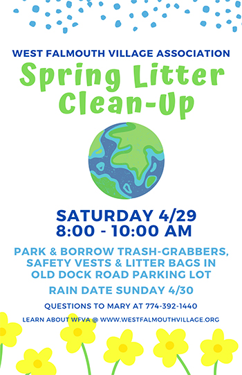 west falmouth spring clean-up